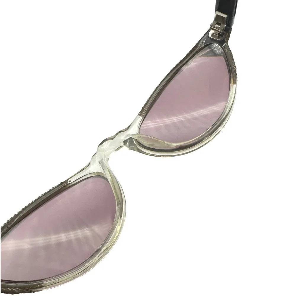 Vintage Cat Eye Sunglasses Khanh EK Twisted Temple Purple Tint